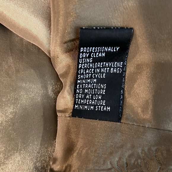 Carmen Marc Valvo Women Formal Top Jacket w gold design - Picture 15 of 15